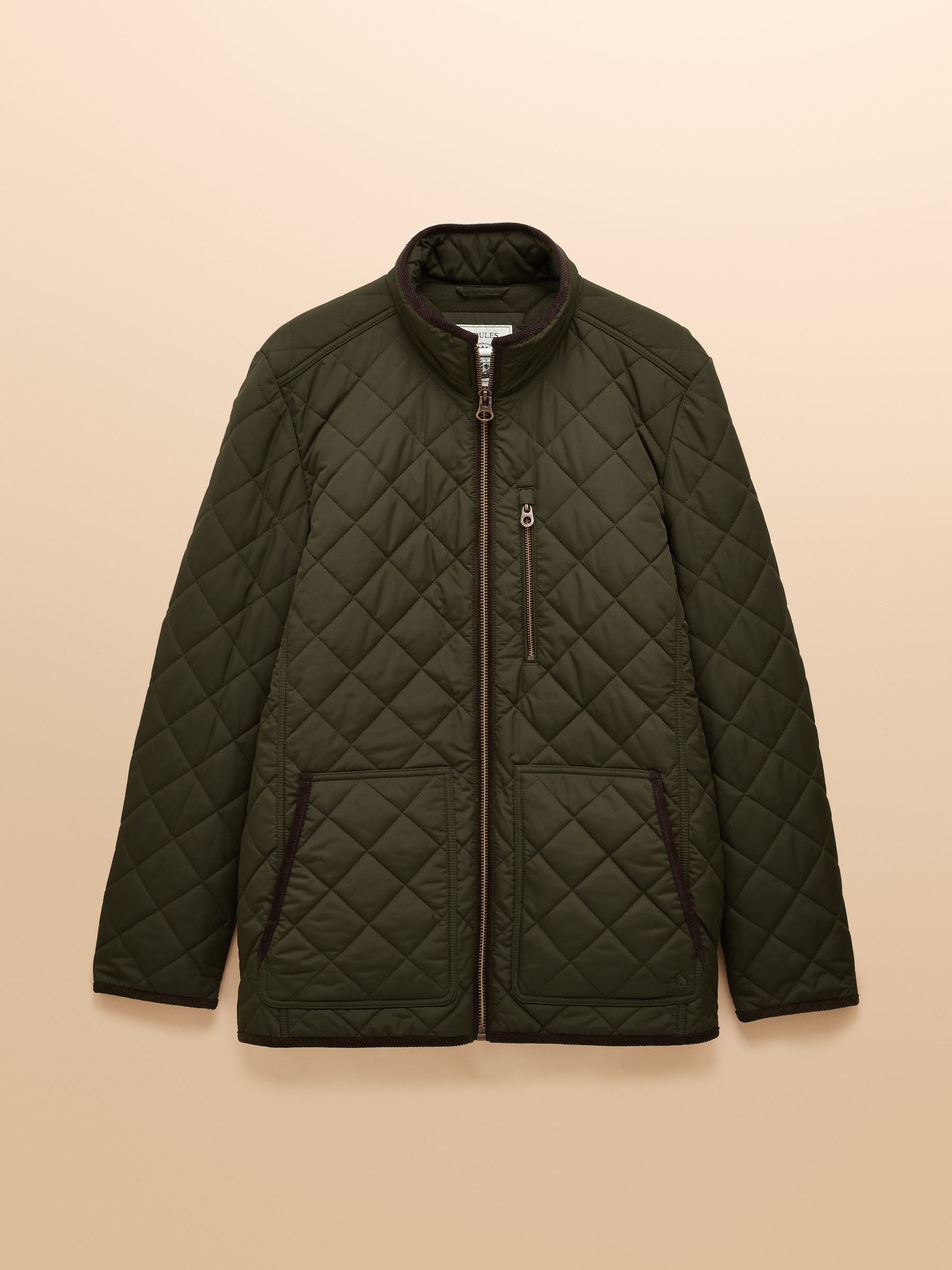 Buy Joules Maynard Green Diamond Quilted Jacket from Next USA