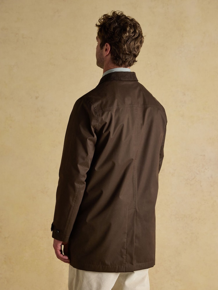 Joules Sandford Brown Waterproof Raincoat - Image 2 of 10 Joules Sandford Brown Waterproof Raincoat - Image 2 of 10