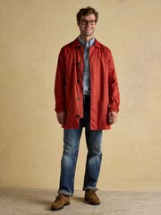 Joules Sandford Orange Waterproof Raincoat - Image 3 of 12