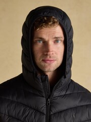 Joules Garrett Black Showerproof Padded Jacket - Image 8 of 10