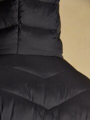 Joules Garrett Black Showerproof Padded Jacket - Image 9 of 10