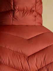 Joules Garrett Orange Showerproof Padded Jacket - Image 10 of 11