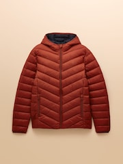 Joules Garrett Orange Showerproof Padded Jacket - Image 11 of 11