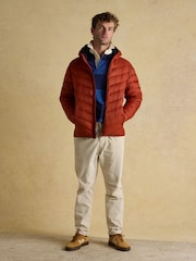 Joules Garrett Orange Showerproof Padded Jacket - Image 3 of 11