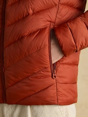 Joules Garrett Orange Showerproof Padded Jacket - Image 8 of 11