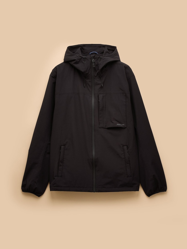 Negro - Abrigo impermeable ligero Ayston de Joules - Imagen 12 de 12