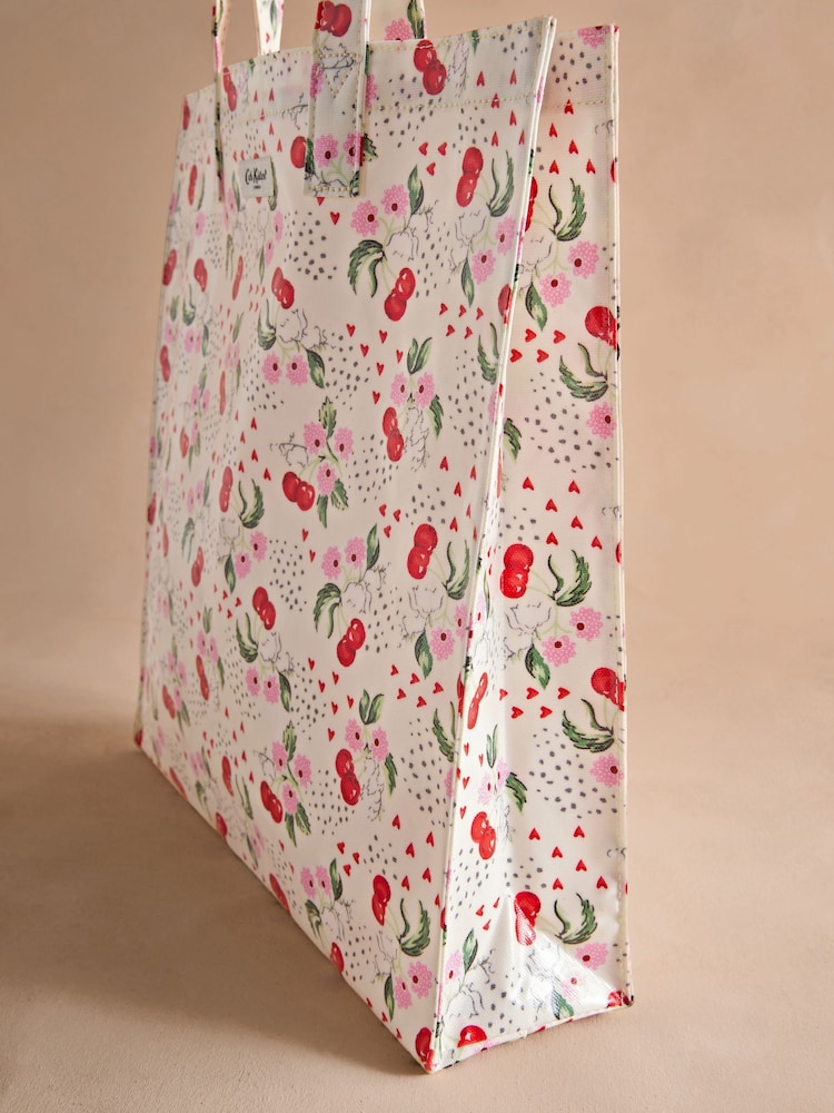 Cath Kidston Ecru Cherry Large Book Bag - Image 2 of 3