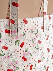 Cath Kidston Ecru Cherry Large Book Bag - Image 3 of 3