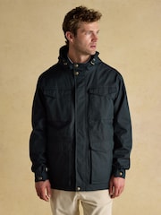Joules Portman Navy Waterproof Raincoat - Image 1 of 10
