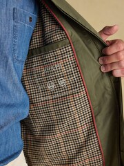 Joules Sandford Green Waterproof Raincoat - Image 7 of 11