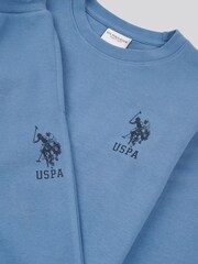U.S. Polo Assn U.S. Polo Assn. Boys Player 3 Sweatshirt and Joggers Set - Imagem 10 de 11