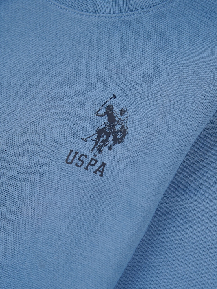 U.S. Polo Assn U.S. Polo Assn. Boys Player 3 Sweatshirt and Joggers Set - Imagem 11 de 11