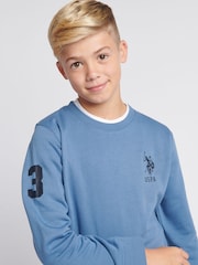 U.S. Polo Assn U.S. Polo Assn. Boys Player 3 Sweatshirt and Joggers Set - Imagem 4 de 11