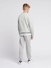 U.S. Polo Assn Grey U.S. Polo Assn. Boys Arch Sweatshirt and Joggers Set - Image 2 of 12