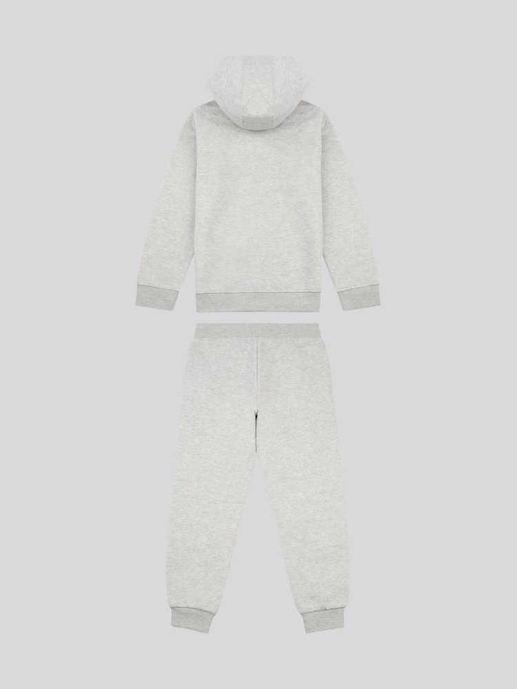 U.S. Polo Assn. Grey Boys Arch Zip Hoodie and Joggers Set - Image 2 of 5