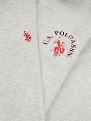 U.S. Polo Assn. Grey Boys Arch Zip Hoodie and Joggers Set - Image 3 of 5