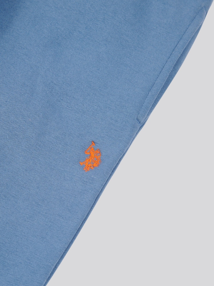 U.S. Polo Assn. Blue Boys Double Horsemen Zip Hoodie and Joggers Set - Image 8 of 8
