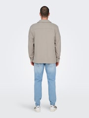 Camisa oversized de manga comprida Only & Sons - Imagem 3 de 8