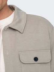 Camisa oversized de manga comprida Only & Sons - Imagem 6 de 8