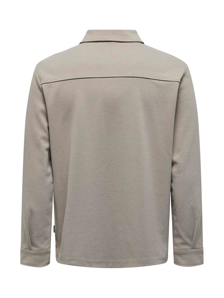 Camisa oversized de manga comprida Only & Sons - Imagem 8 de 8