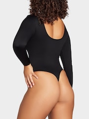 Heist Softskin The Scoop Back Black Bodysuit - Image 2 of 5