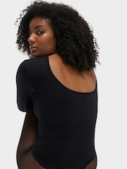 Heist Softskin The Scoop Back Black Bodysuit - Image 4 of 5