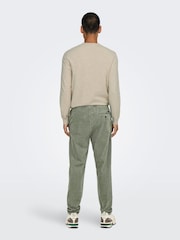 Only & Sons Grey Corduroy Trousers - Image 2 of 5