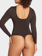 Heist Softskin The Scoop Back Brown Bodysuit - Image 2 of 4