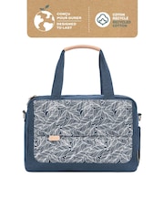 Babymoov Blue Day to Day Multi Functional 2-in-1 Changing 100% Cotton Bag - Image 2 of 6