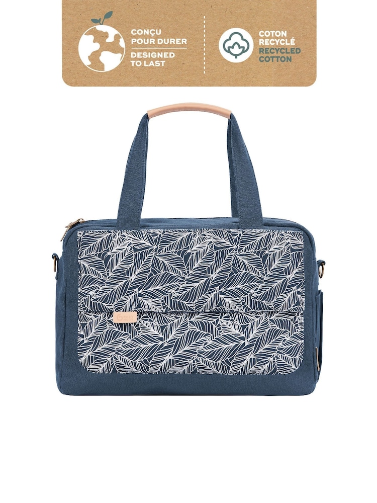 Babymoov Blue Day to Day Multi Functional 2-in-1 Changing 100% Cotton Bag - Image 2 of 6