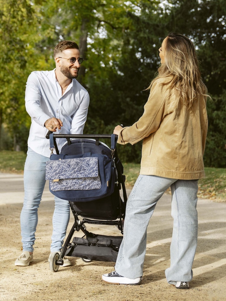 Babymoov Blue Day to Day Multi Functional 2-in-1 Changing 100% Cotton Bag - Image 6 of 6