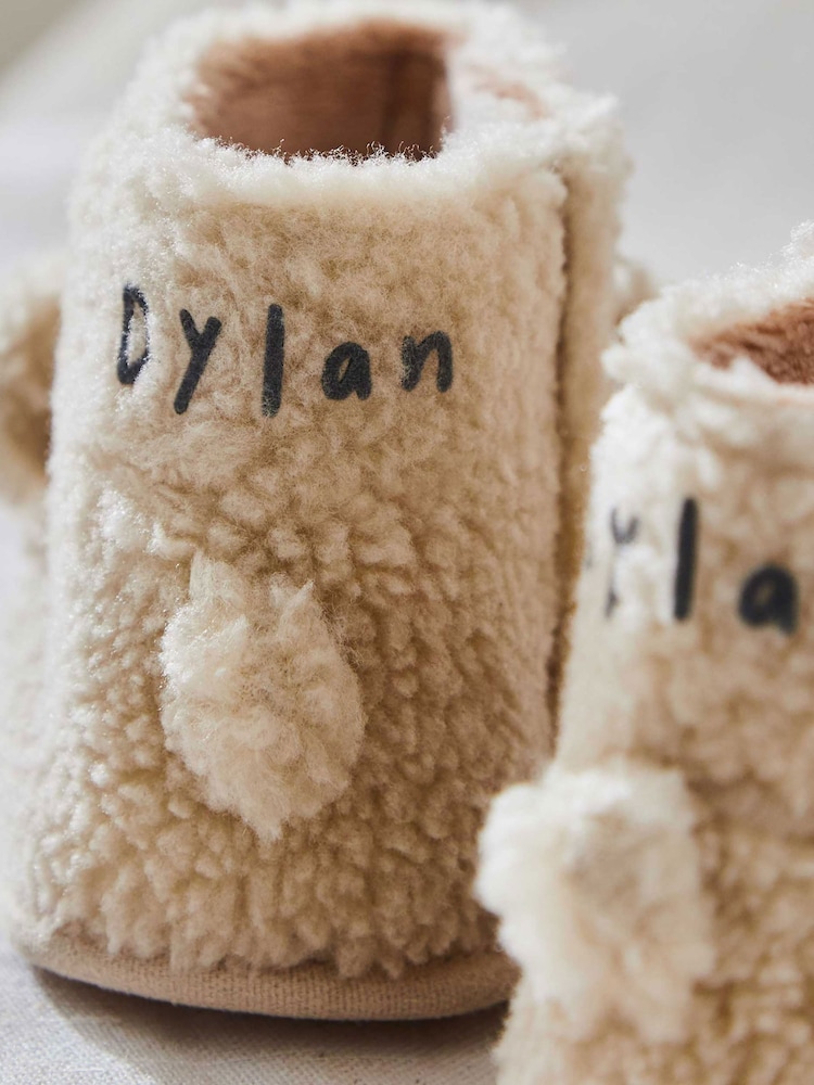 My 1st Years Personalised Bear Borg Brown Boots - Image 2 of 5