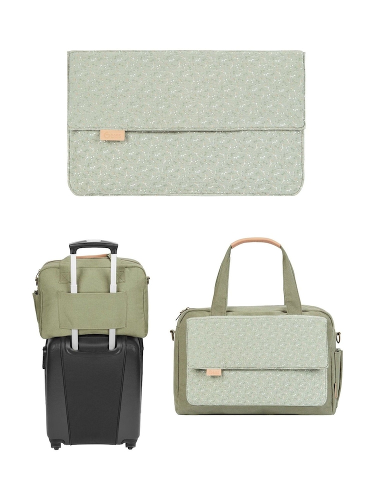 Babymoov Green Day to Day Multi Functional 2-in-1 Changing 100% Cotton Bag - Image 6 of 6