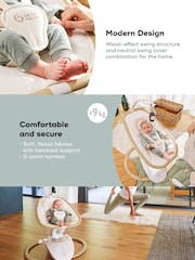 Babymoov Sand Swoon Hoop Remote Controlled Baby Swing with Lullabys - Image 4 of 6