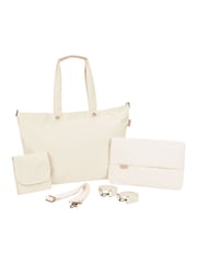 Babymoov White Tote Multi Functional 2 in 1 Changing Bag - Image 4 of 6