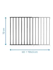 Babymoov Black Extendable XL Metal Baby Safety Gate - Image 6 of 6