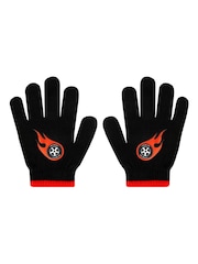 Character Black Hot Wheels Hat And Gloves Set - Image 3 of 5