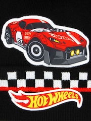 Character Black Hot Wheels Hat And Gloves Set - Image 5 of 5