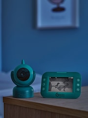 Babymoov Green Yoo Twist 360° Motorised 3.5" Baby Video Monitor - Image 1 of 6