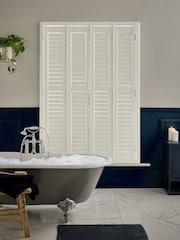 Silk White Malvern Made to Measure Shutters - Image 2 of 7