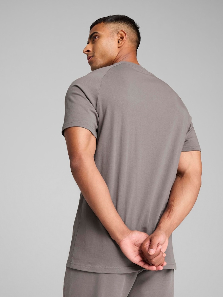 Puma Grey PUMATECH T-Shirt - Image 2 of 5 Puma Grey PUMATECH T-Shirt - Image 2 of 5