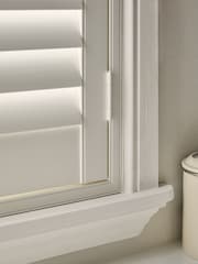 Vivid White Malvern Made to Measure Shutters - Image 5 of 7