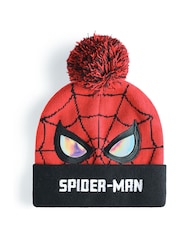 Vanilla Underground Red Marvel Spider-Man Boys Hat & Gloves Set - Image 2 of 6