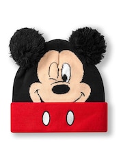Vanilla Underground Black Chrome Kids Disney Character Winter Hat And Gloves Set - Image 4 of 5