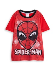 Vanilla Underground Red Boys Spiderman Long Leg Pyjamas - Image 2 of 6
