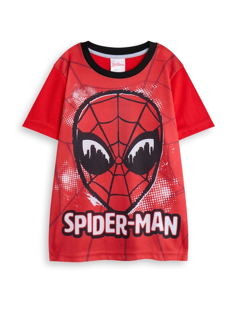 Vanilla Underground Red Boys Spiderman Long Leg Pyjamas - Image 2 of 6