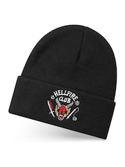 Vanilla Underground Multi Black Adults Stranger Things Beanie Hat - Image 3 of 5
