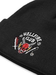 Vanilla Underground Multi Black Adults Stranger Things Beanie Hat - Image 5 of 5