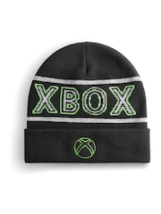 Vanilla Underground Black Xbox Boys Winter Beanie Hat - Image 1 of 6