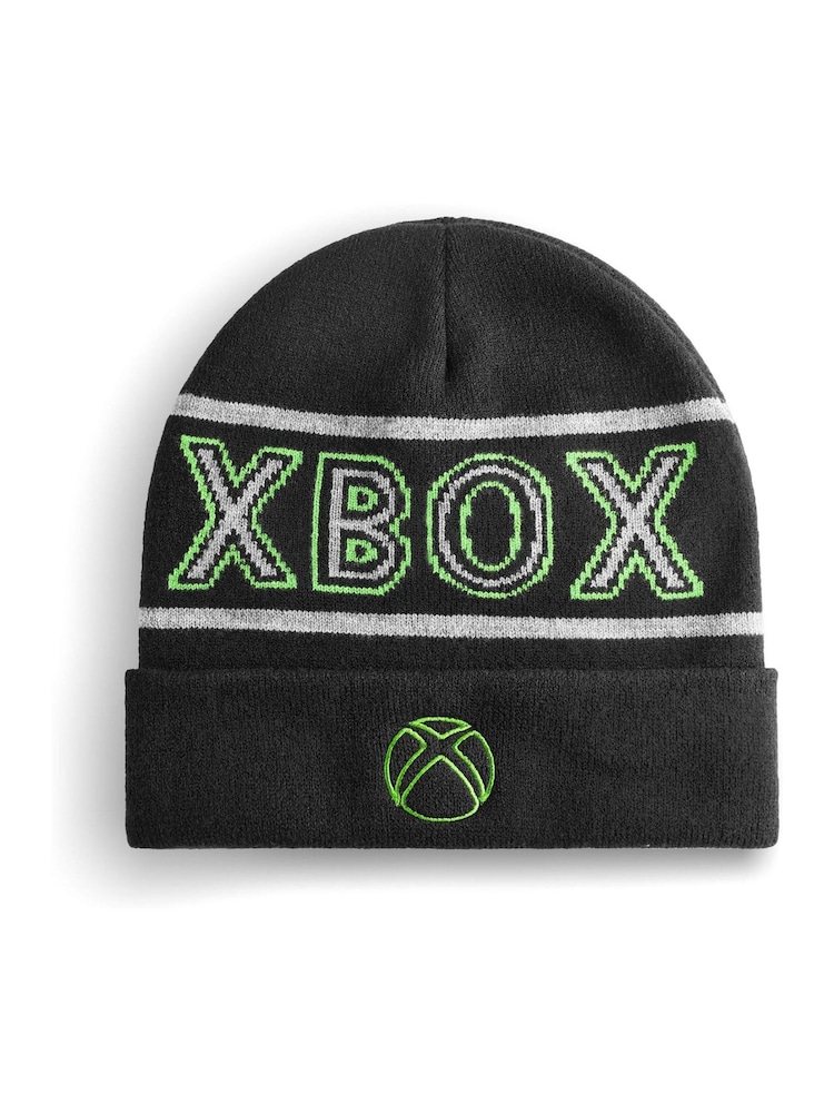 Vanilla Underground Black Xbox Boys Winter Beanie Hat - Image 1 of 6